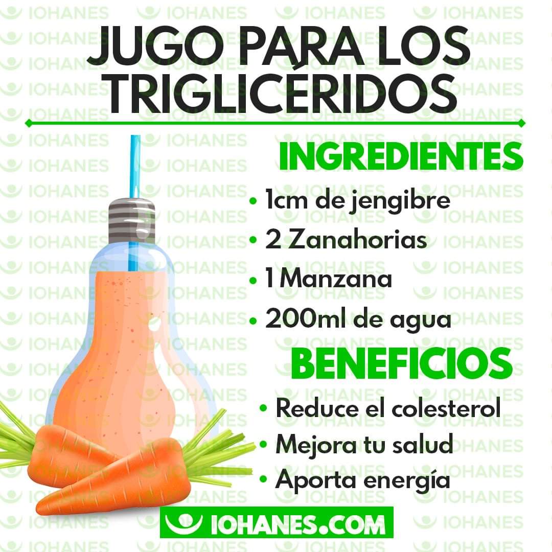 Jugo Para Bajar Los Trigliceridos Tachira News 7661