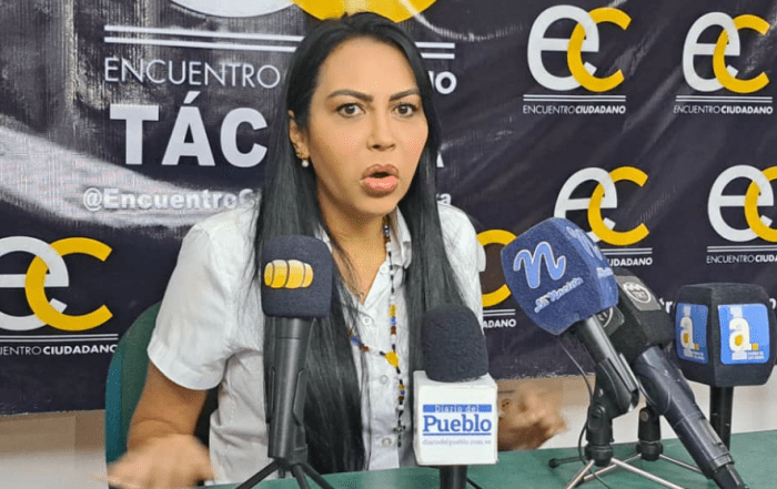 Delsa Solórzano de gira en Tachira se mostró muy preocupada por la violencia que se vive en frontera