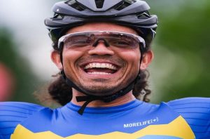 Ciclista tachirense Clever Martinez