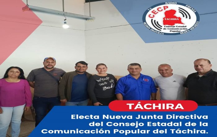 Comunicación popular tachira