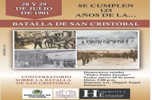 Conversatorio Batalla de San Cristóbal