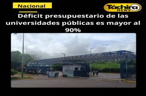 Deficit presupuestario universidades