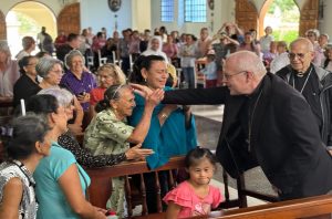 Nuncio apostólico Monseñor Alberto Ortega