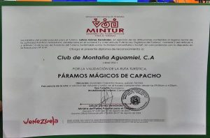 Premio turismo paramos de capacho