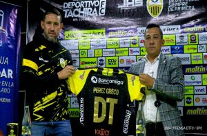 Perez Greco director técnico deportivo táchira