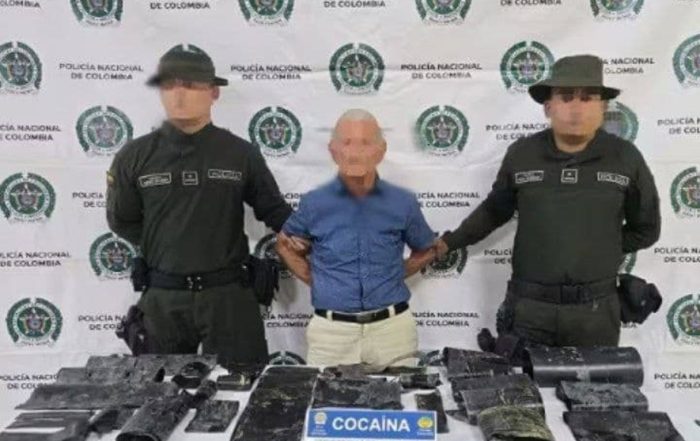 Venezolano adulto mayor con cocaina aeropuerto el dorado