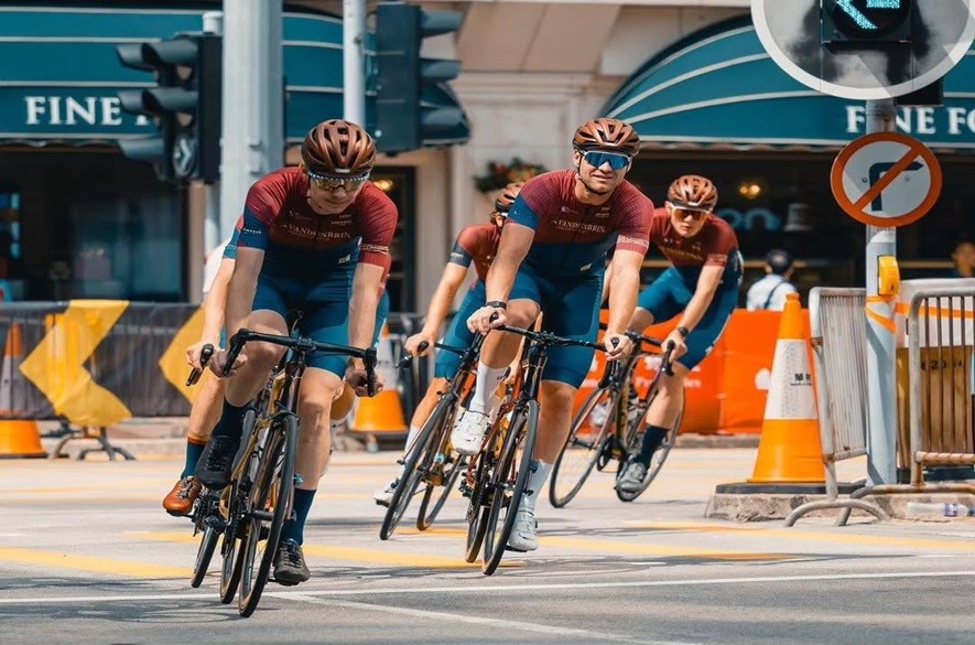 Equipo de ciclismo de paises bajos vuelta al táchira