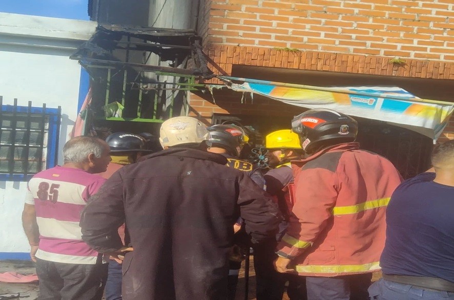 Incendio en Puente Real Táchira