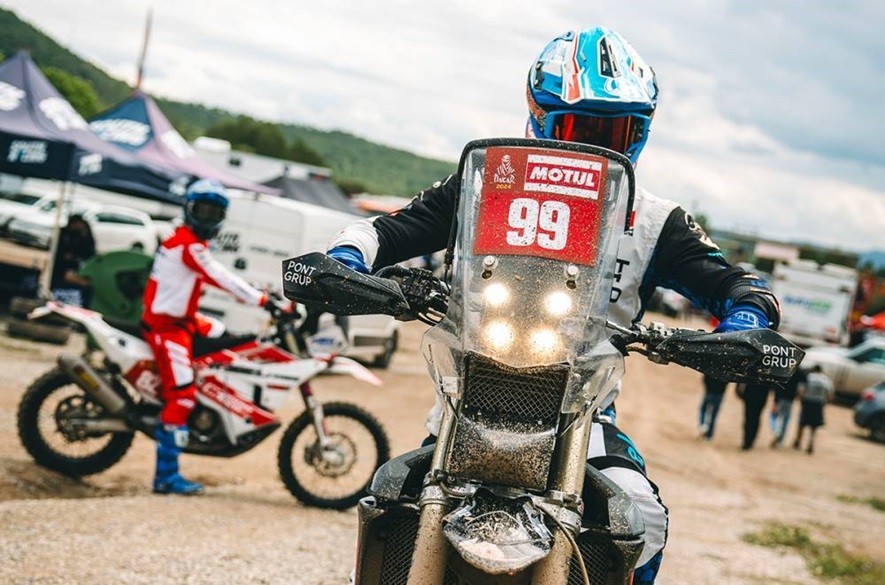 Motos en el Dakar