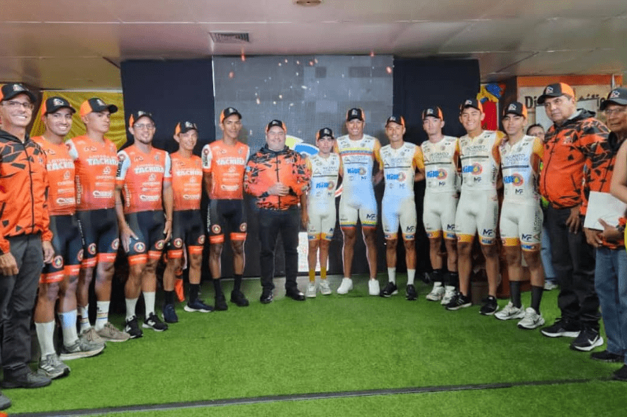 Equipo de Lotería del Táchira para la Vuelta al Táchira